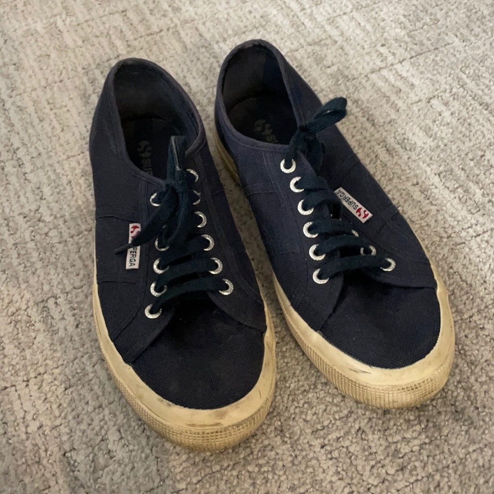 Navy superga
